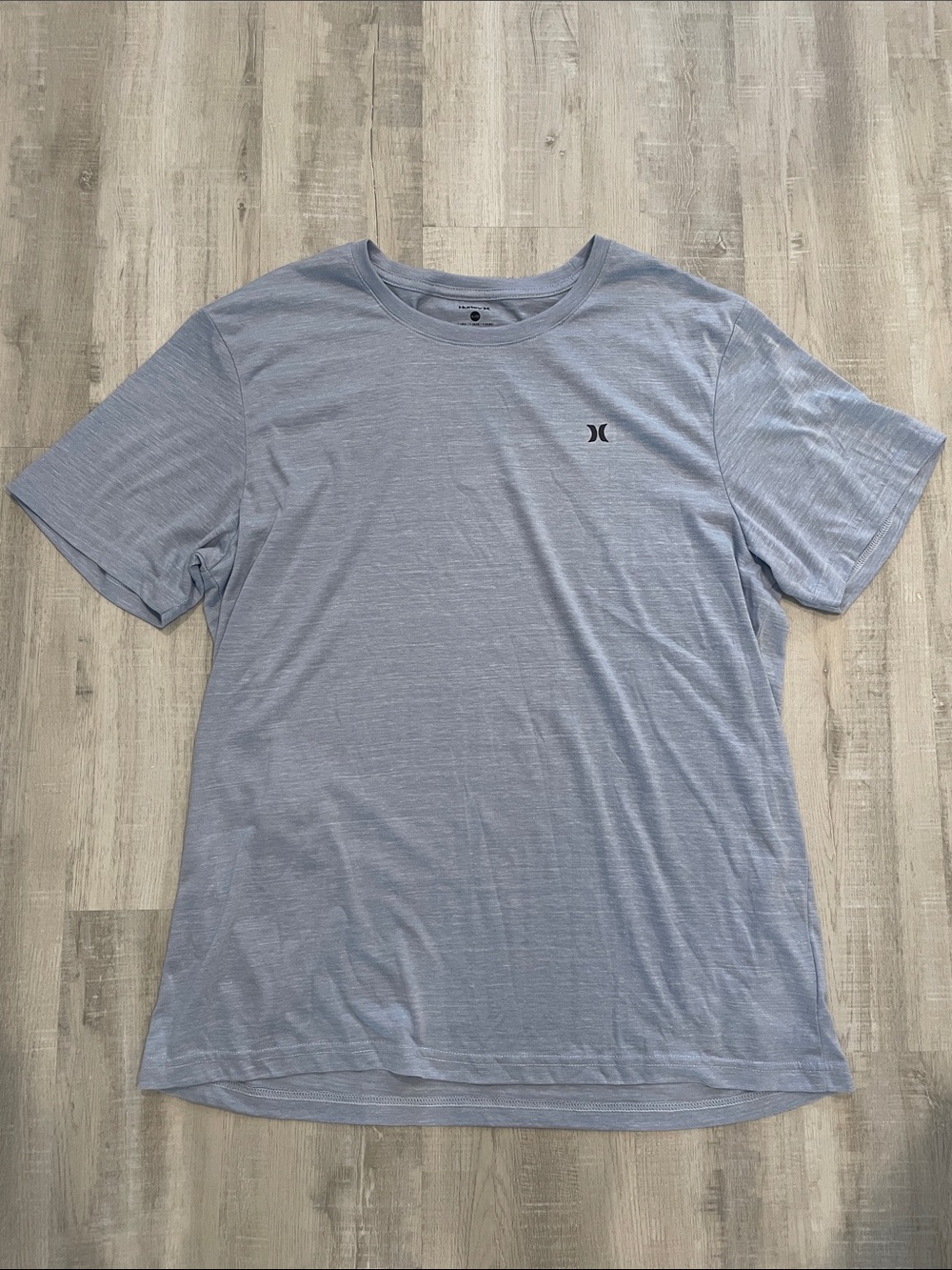Hurley Light Blue Short Sleeve Crew Tee